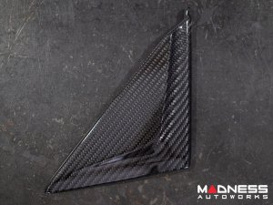 Maserati Ghibli Interior Trim - Carbon Fiber - Door Triangle Trim Kit Maserati Ghibli Interior Trim - Carbon Fiber - Door Triangle Trim Kit